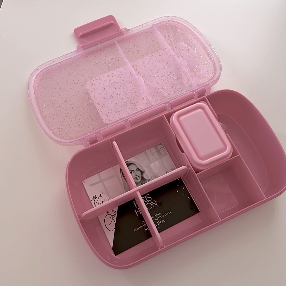 Pink glitter snack Box - Picture 8 of 16